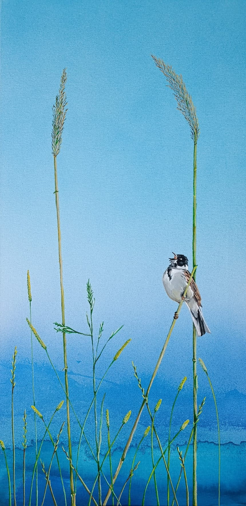 "Potrzos" 40 x 100 cm, tech. akryl na płótnie 2026